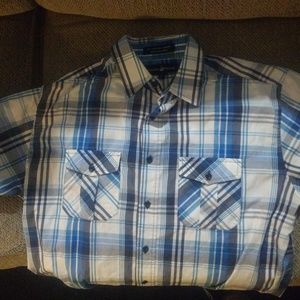 Beverly Hills Polo Club Short Sleeve Button Down